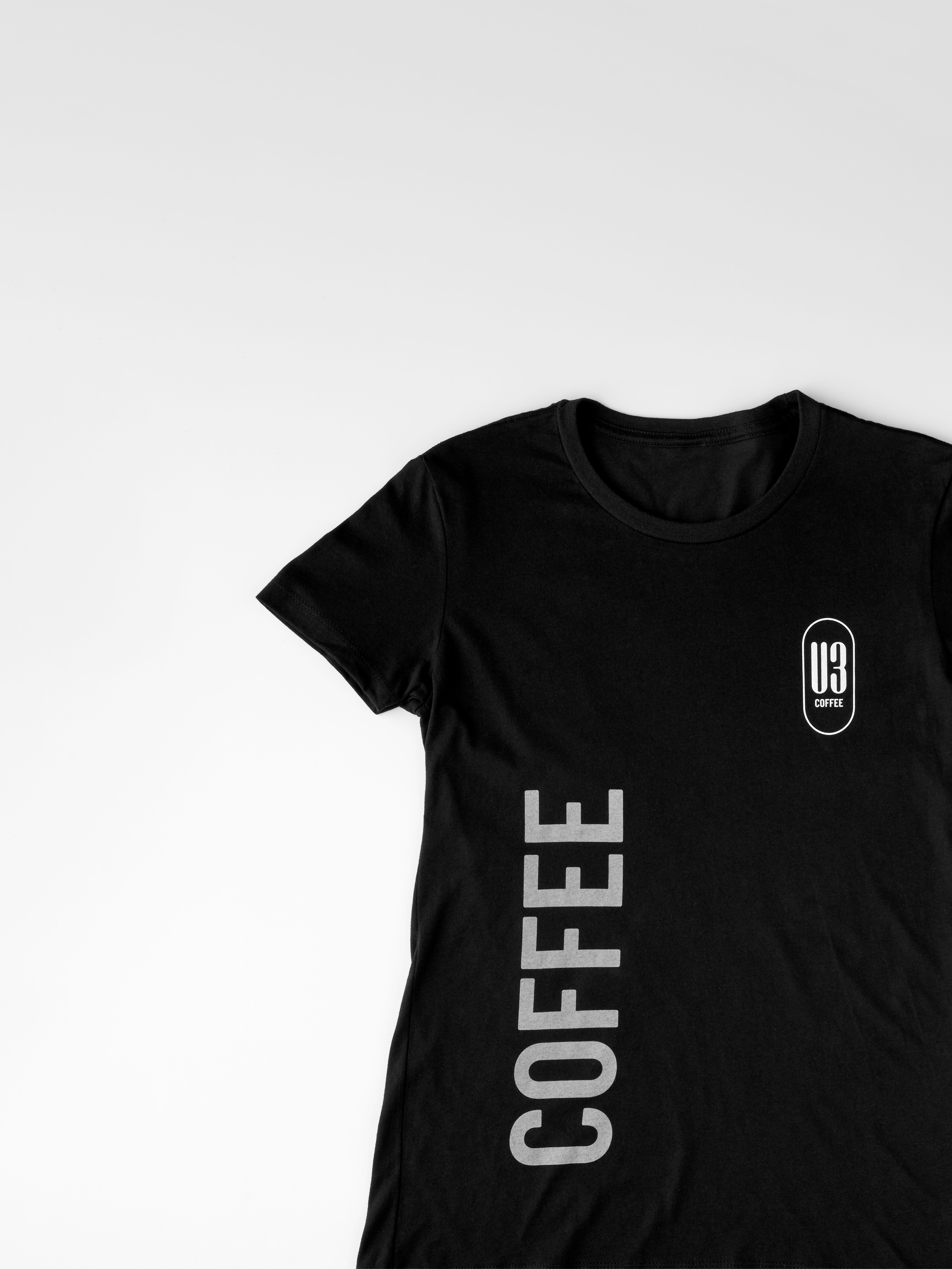u3 coffee t-shirt – coffee letters